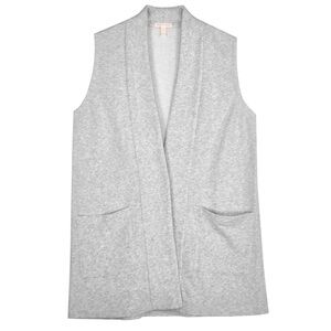 Eileen Fisher Women’s Twisted Loop Organic Cotton Terry Vest in Gray